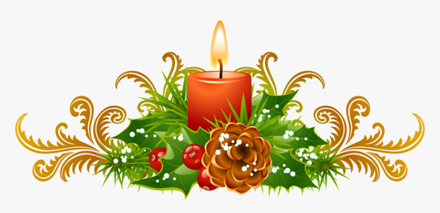Check More Merry Christmas Quotes And Wishes From - Christmas Candles Free Clip Art, HD Png Download, Free Download
