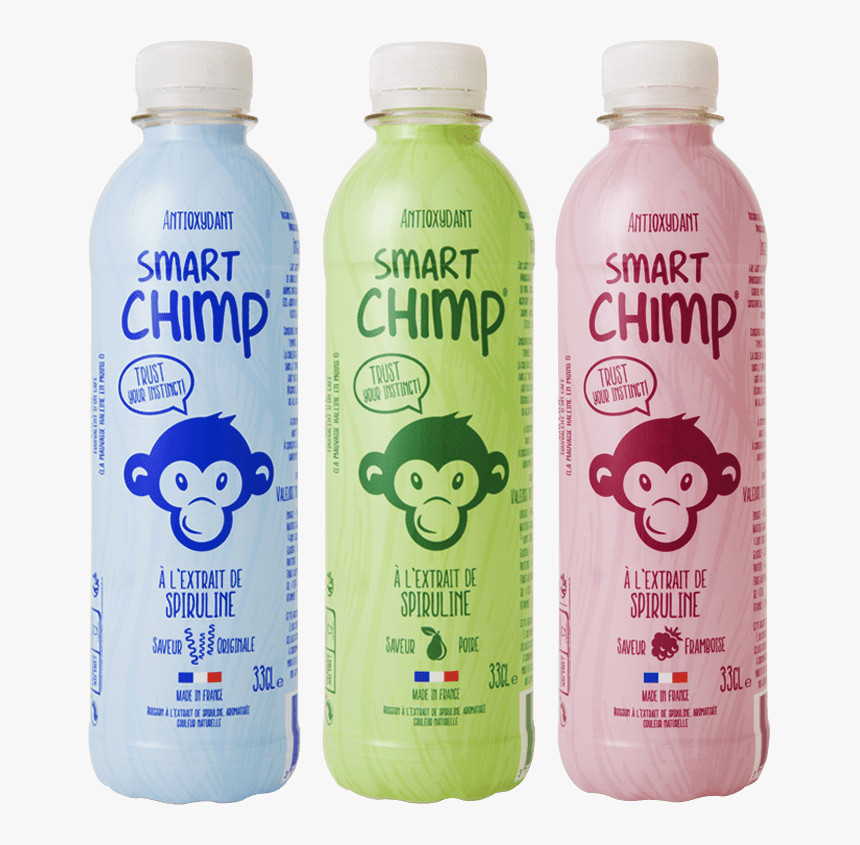 Smart Chimp Recovery Drink Spirulina Drink Phycocyanine - Boisson À La Spiruline, HD Png Download, Free Download