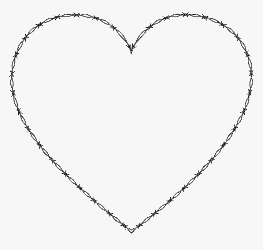 Lines Clipart Heart - Heart Coloring Pages, HD Png Download, Free Download