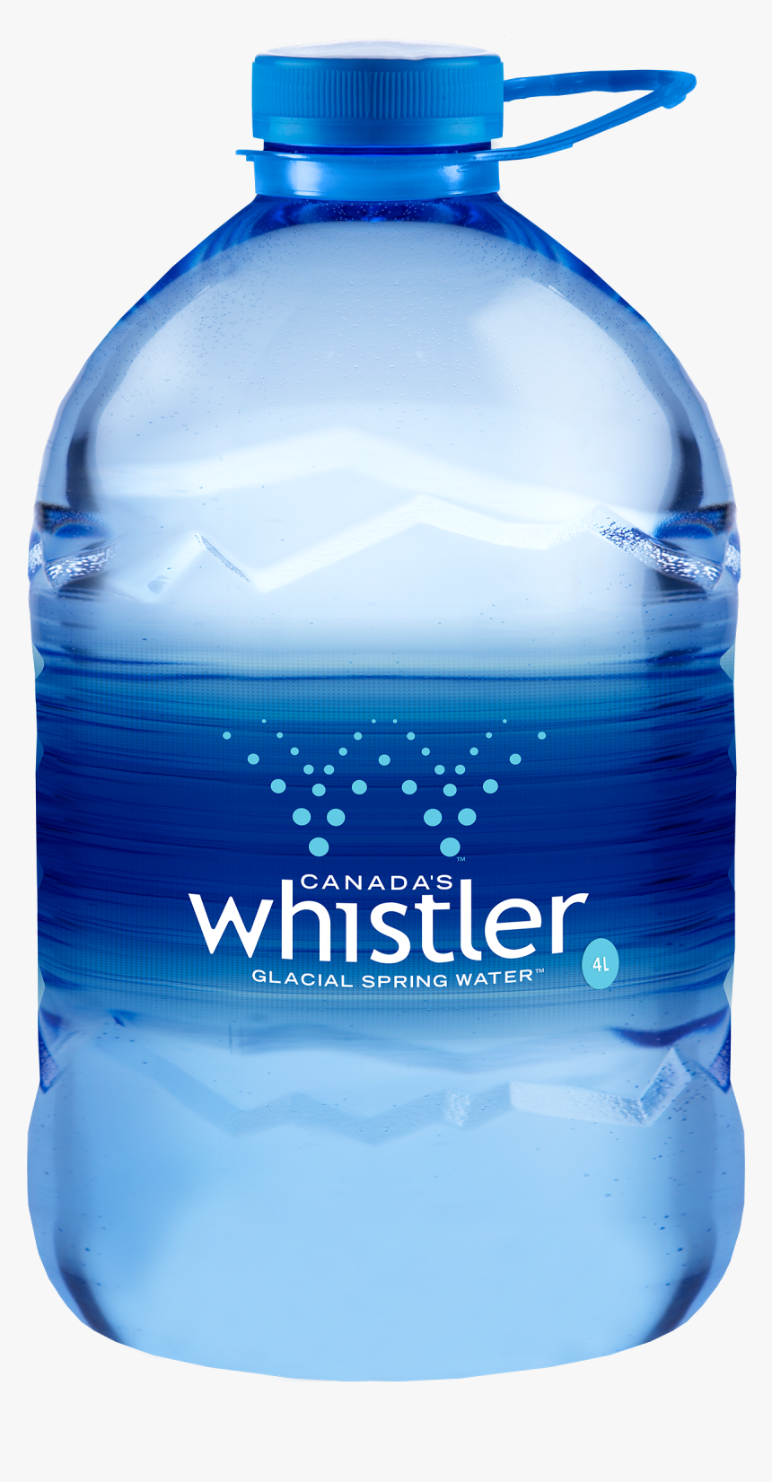 Wgsw 4000mlbottle Lowres - Canada's Whistler Glacial Spring Water, HD Png Download, Free Download