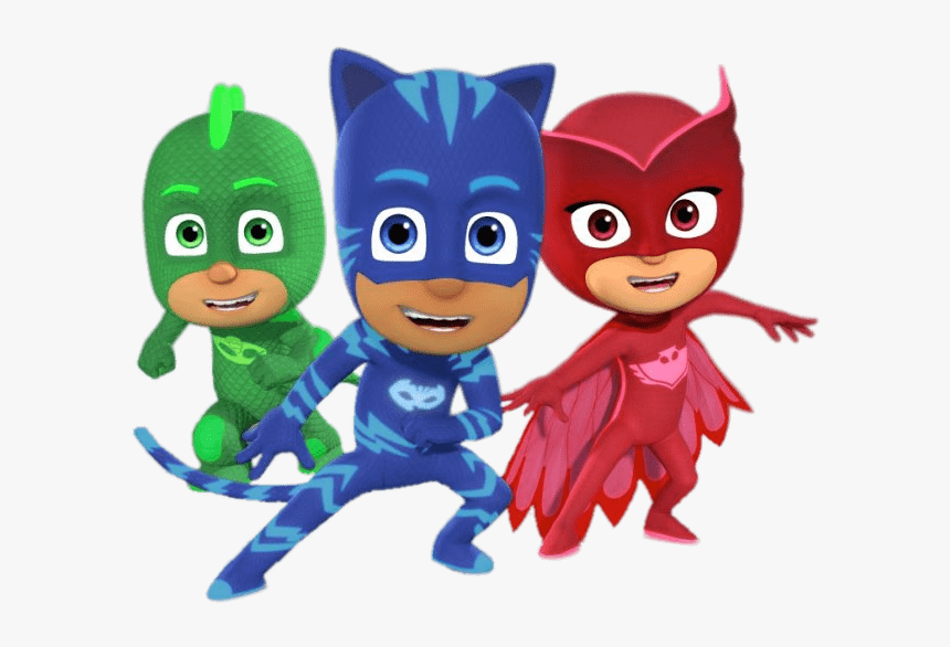 Pj Masks Heroes Ready For Action - Pj Masks Png, Transparent Png, Free Download