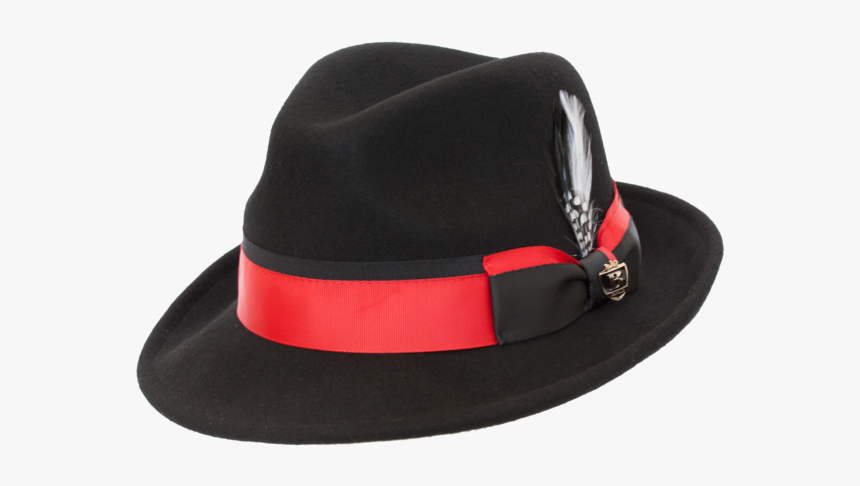 Milano Two-tone Classic Brim Fedora Hat By Bruno Capelo - Fedora, HD Png Download, Free Download