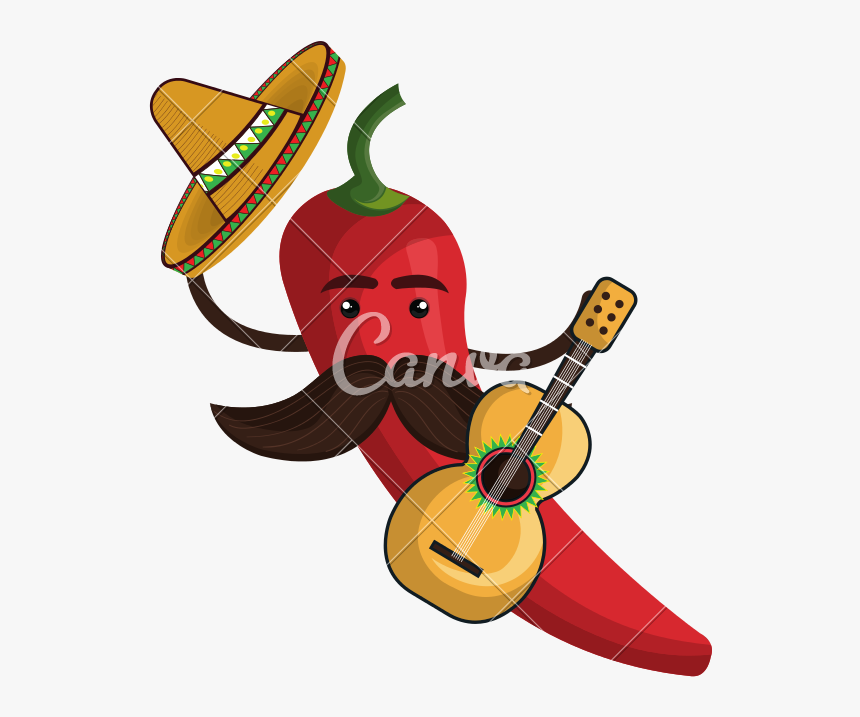 Pepper With Hat Icons Clipart , Png Download - Buena Vida Mexican Grill, Transparent Png, Free Download