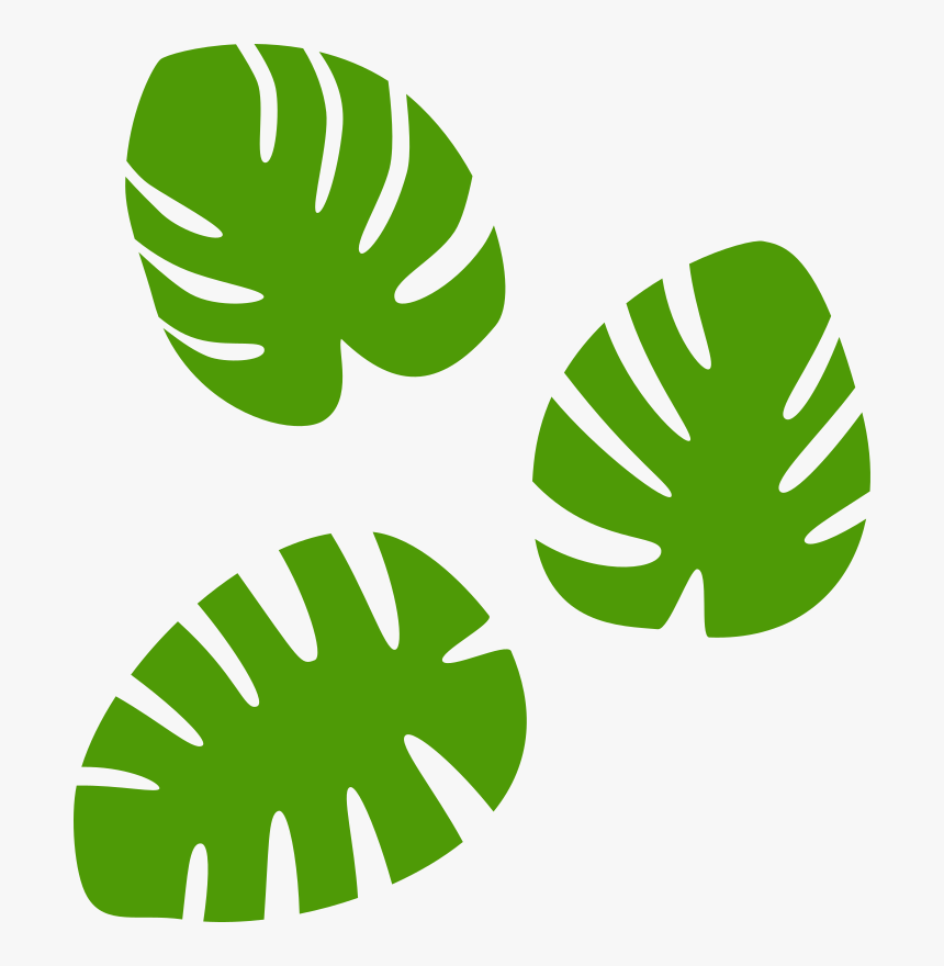 Monstera Leaf Clip Art, HD Png Download, Free Download