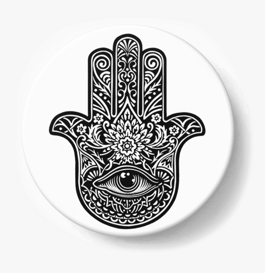 Dailyobjects Hamsa The Hand Of God Designer Popholder - Hamsa Png, Transparent Png, Free Download