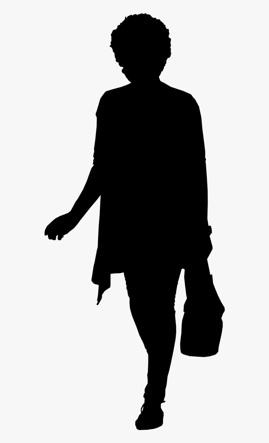 Body Standing Silhouette Clipart , Png Download - Silhouette Scale Figure Png, Transparent Png, Free Download