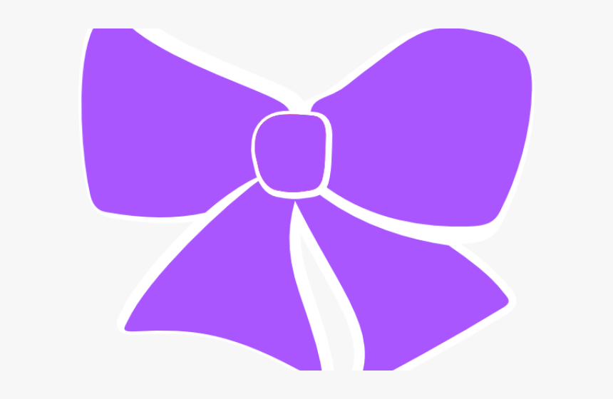 Lilac Clipart Bow - Barbie Ribbon Png, Transparent Png, Free Download