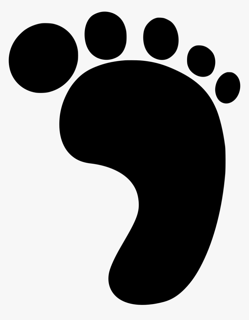 Grey Baby Foot Prints, HD Png Download, Free Download