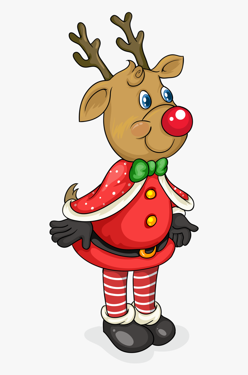 Cute Reindeer Sayings Png Cute Reindeer Sayings - Transparent Background Santa Christmas Tree Clipart, Png Download, Free Download