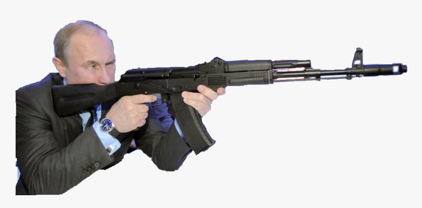 Transparent Putin Png - Vladimir Putin Ak 47, Png Download, Free Download