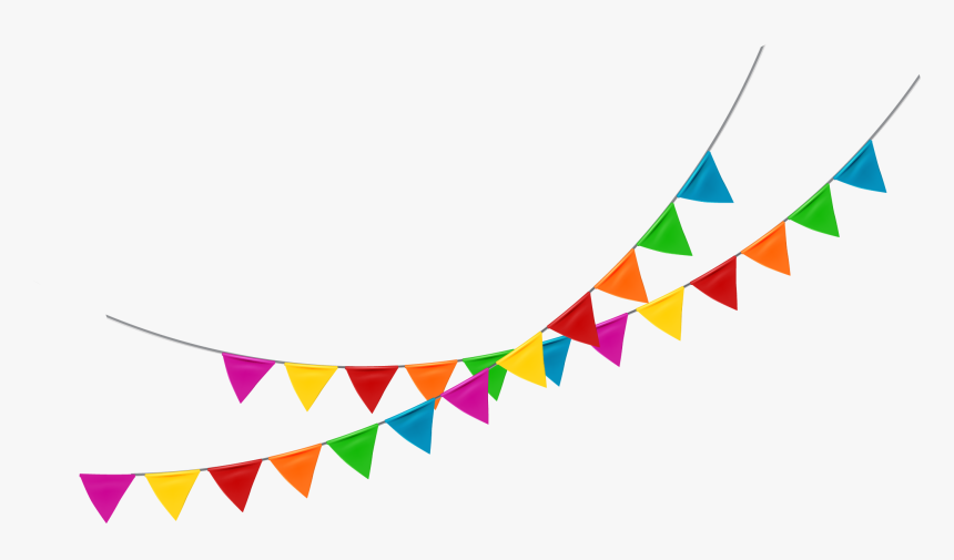 Transparent Triangle Flag Banner Png - Colorful Banner Transparent Background, Png Download, Free Download