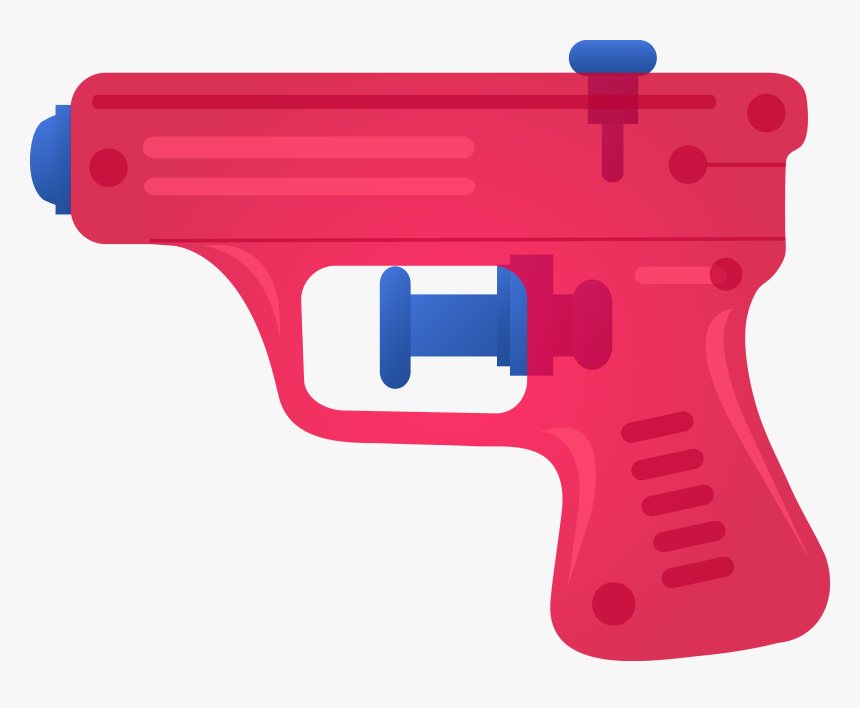 Water Gun Drawing At - Water Gun No Background, HD Png Download, Free Download