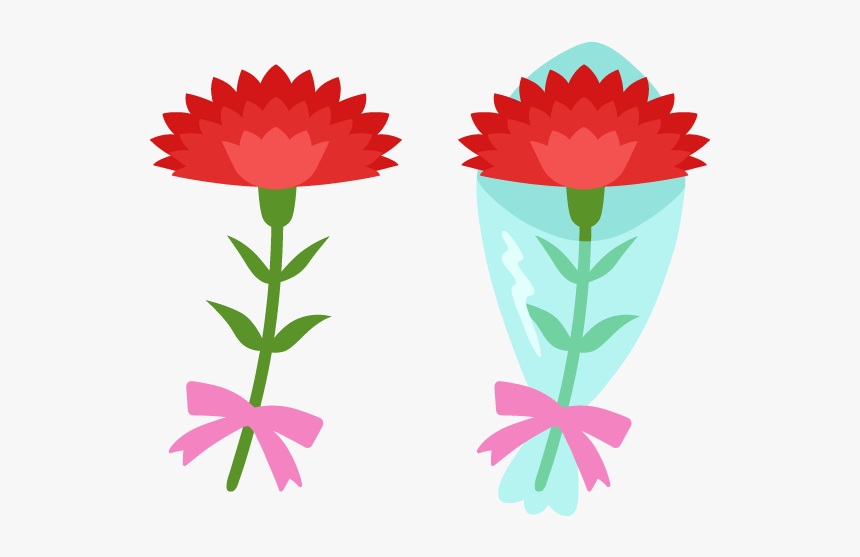 Carnation Free Vector Picaboo, HD Png Download, Free Download