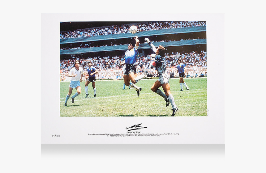 Diego Maradona Hand Of God, HD Png Download, Free Download