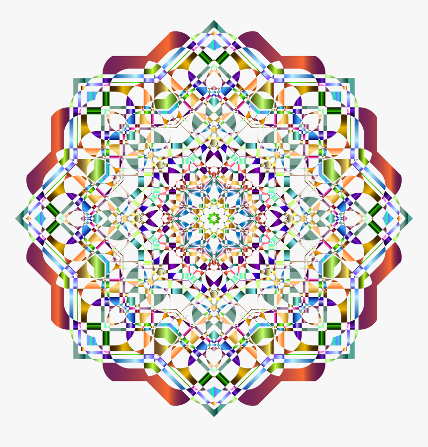 Transparent Checkered Background Png - Fondo Png Mandala, Png Download, Free Download