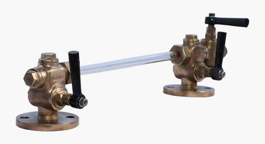 Bronze Guage Glass Valve - Pipe, HD Png Download, Free Download