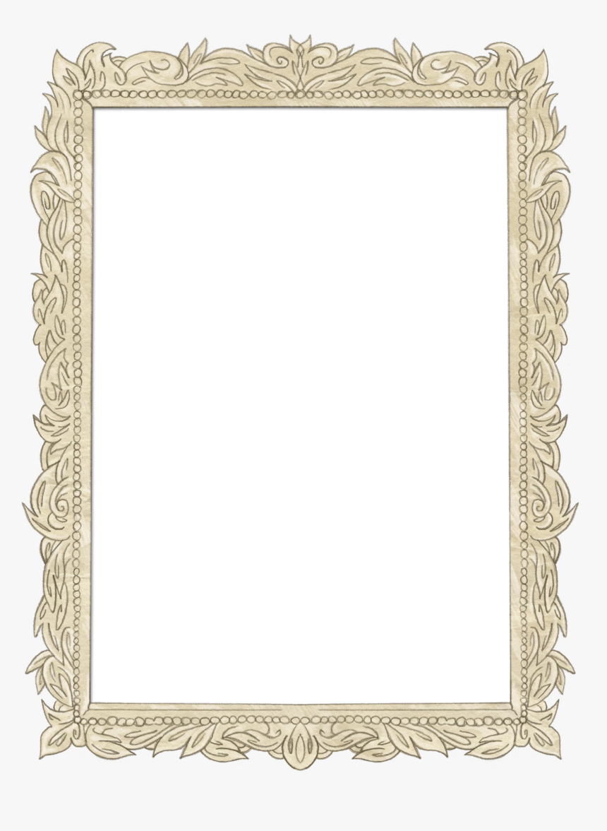 Frame, Photo, Antique, Vintage, Gold, Ornate - Picture Frame, HD Png Download, Free Download