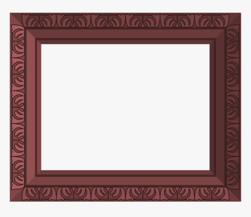 Blue Frame Vintage Png, Transparent Png, Free Download