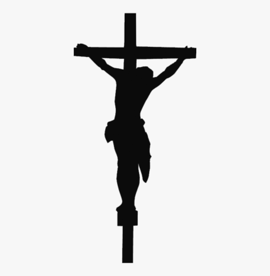 Transparent Crucifixion Clipart - Jesus On The Cross Black And White, HD Png Download, Free Download