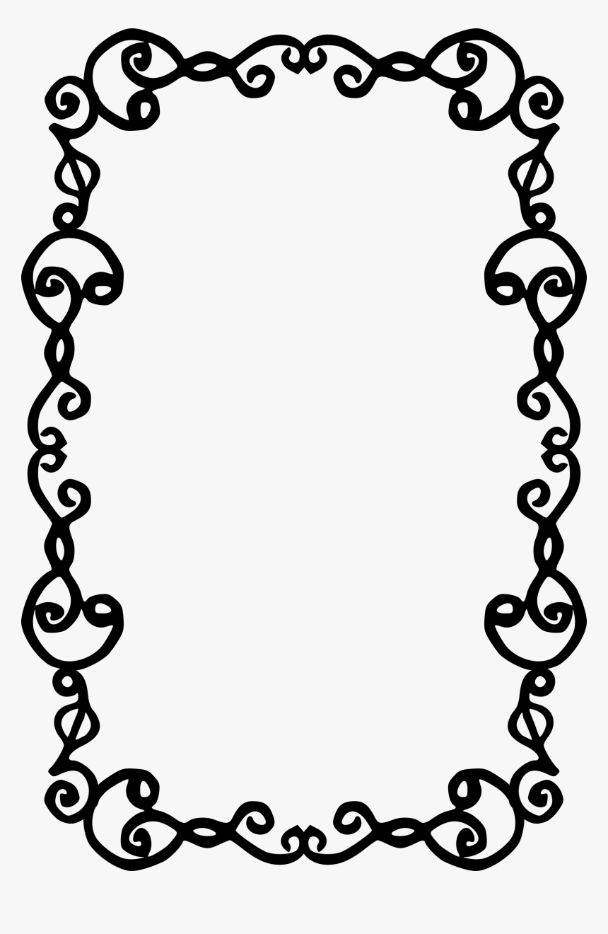 Simple Little Frame Clip Arts - Simple Oval Frame Png, Transparent Png, Free Download