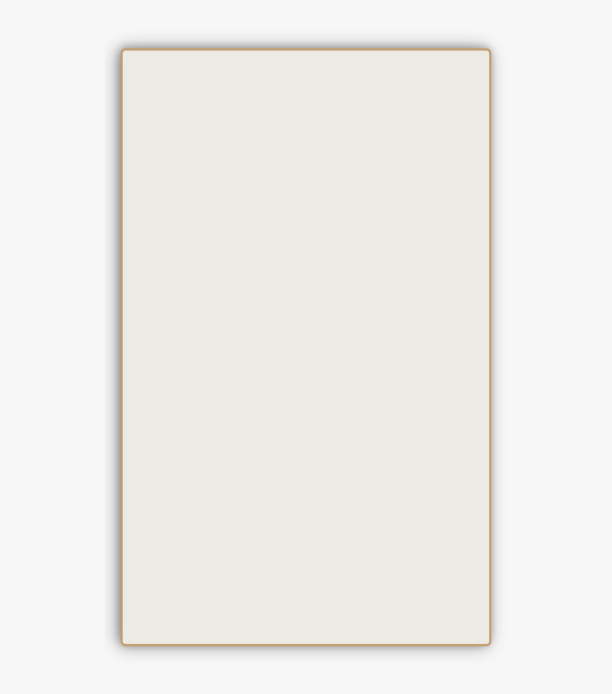 Blank Vertical Rectangle Outline, HD Png Download, Free Download