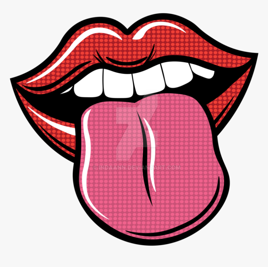 Clip Art Collection Of Free Lips - Imagenes Pop Art Png, Transparent Png - ...