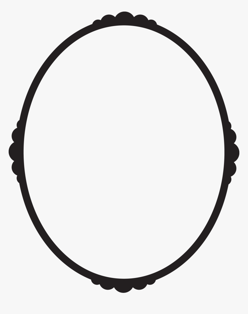 Transparent Black Oval Frame Png - Coroa De Flores Png, Png Download, Free Download