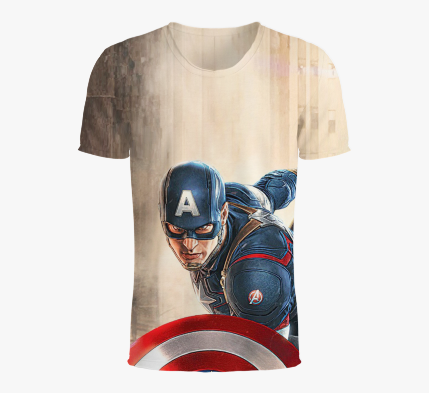 Captain America The Avenger Movie 3d T-shirt - Ipod Cover Captain America, HD Png Download, Free Download