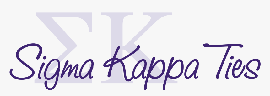 Sigma Kappa Ties Logo Png Transparent - Kampai Festas E Buffet, Png Download, Free Download