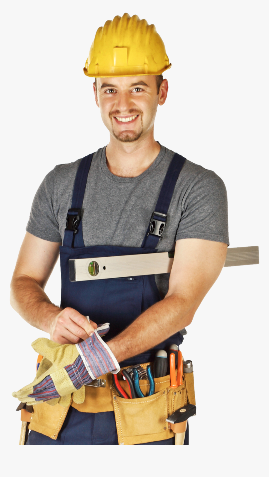 Construction Man Png - Man In Tool Belt Png, Transparent Png, Free Download