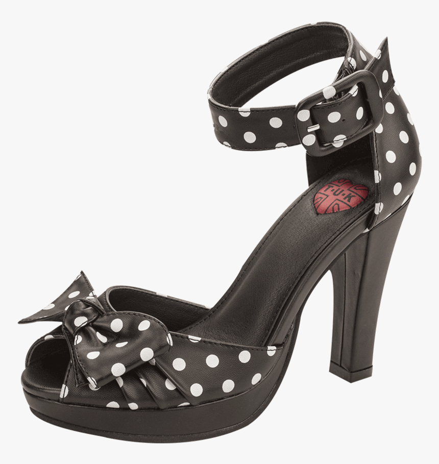 Rockabilly Schuhe Damen Schwarz Weiß, HD Png Download, Free Download