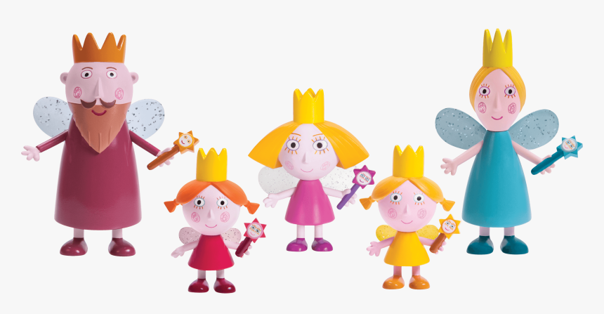 5 Figure Pack Royal Family - Ben And Holly Family, HD Png Download, Free Download