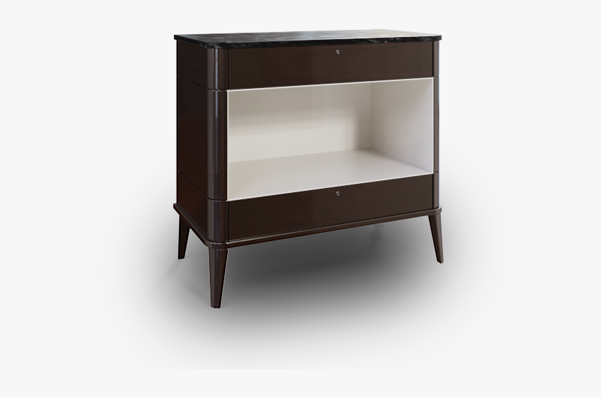 71032 Holly Table Mahogany Black Marbl Top Side Angle - Shelf, HD Png Download, Free Download