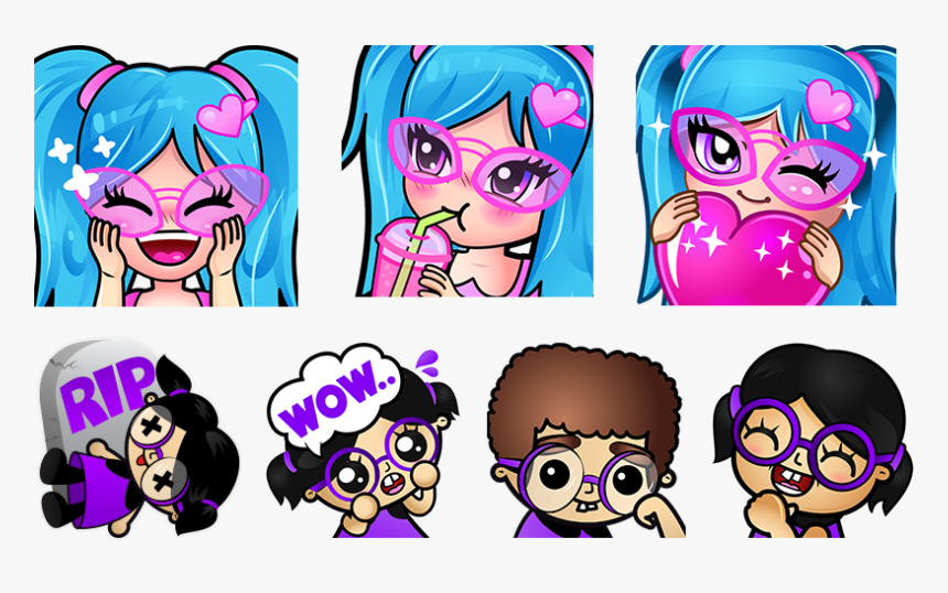 Twitch Emote Commissions - Cartoon, HD Png Download, Free Download