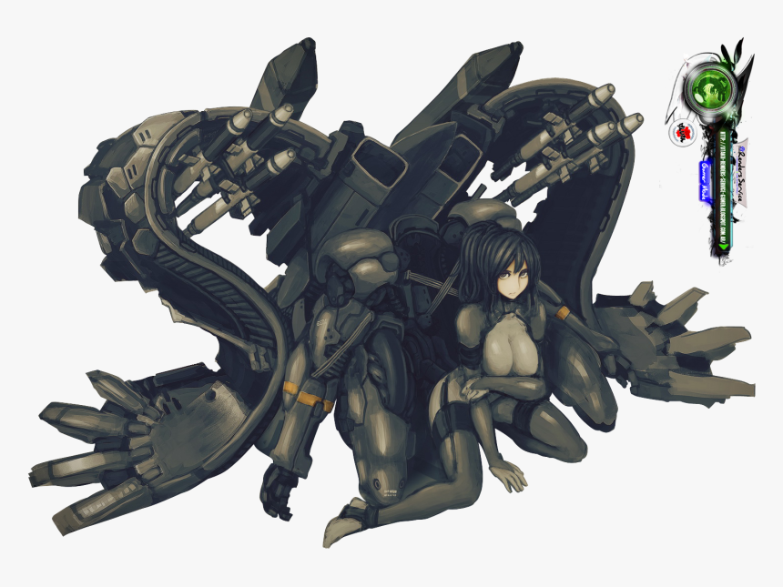 Raging Raven Girl Png - Metal Gear, Transparent Png, Free Download