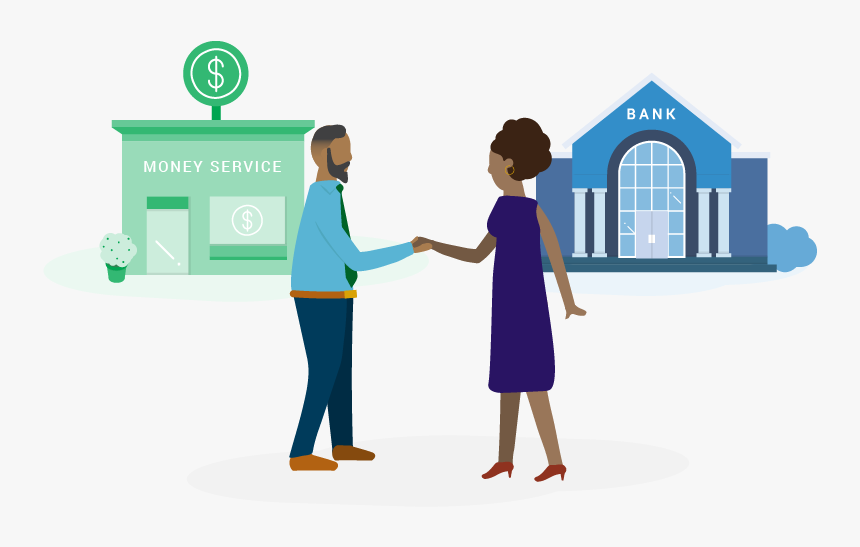 Get An Msb Bank Account - Holding Hands, HD Png Download, Free Download