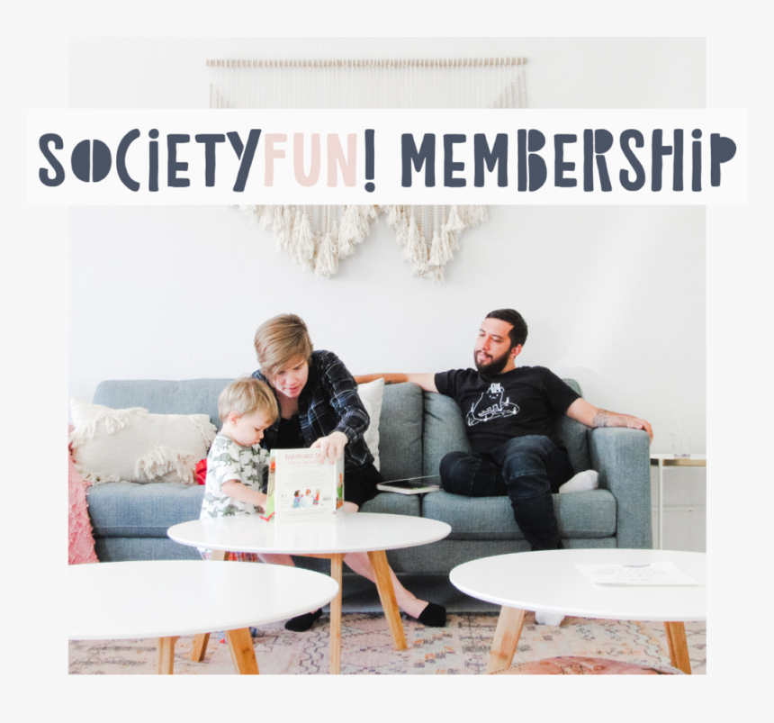 Societyfun Membership - Coffee Table, HD Png Download, Free Download