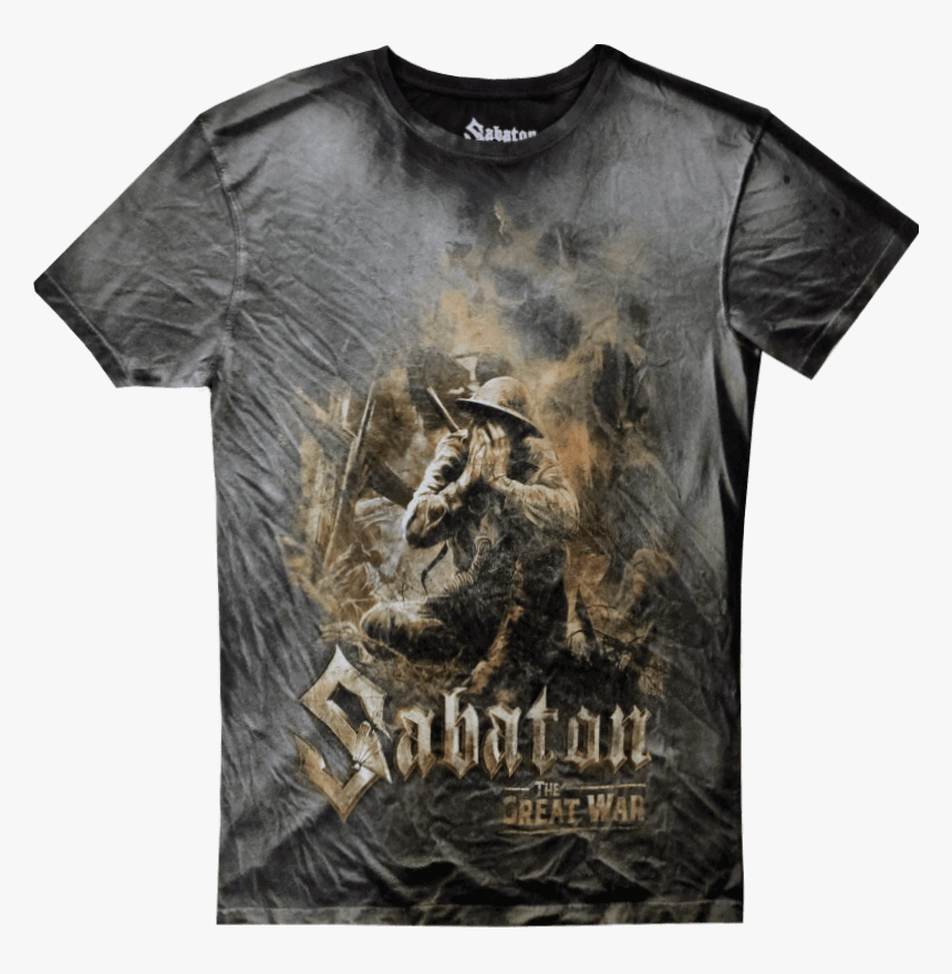 Sabaton Great War T Shirt, HD Png Download, Free Download