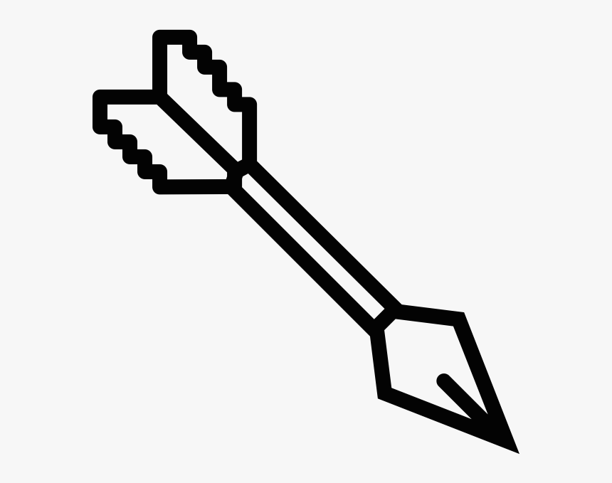 Create Your Own Mine Craft With Scratch - Minecraft Arrow Svg, HD Png Download, Free Download