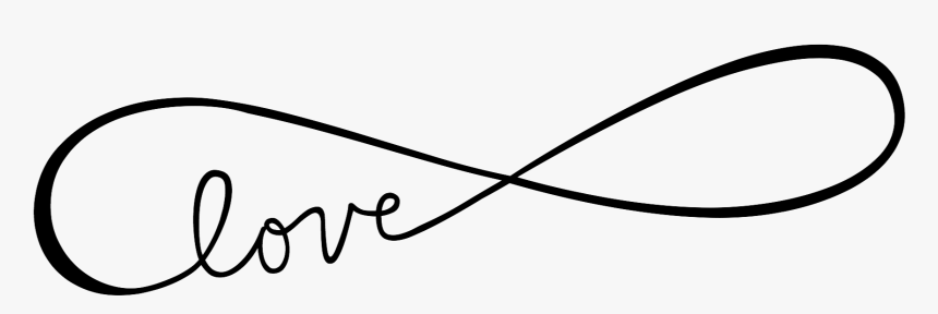 #infinity #love #freetoedit - Line Art, HD Png Download, Free Download