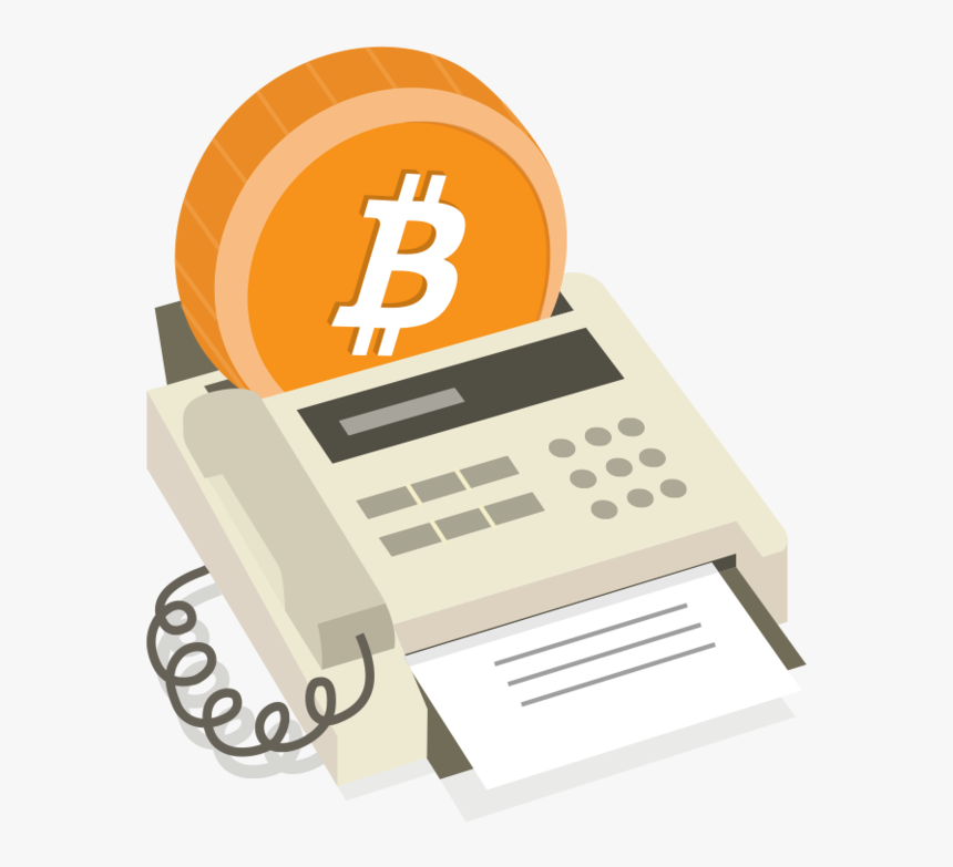 Fax Bitcoin, HD Png Download, Free Download