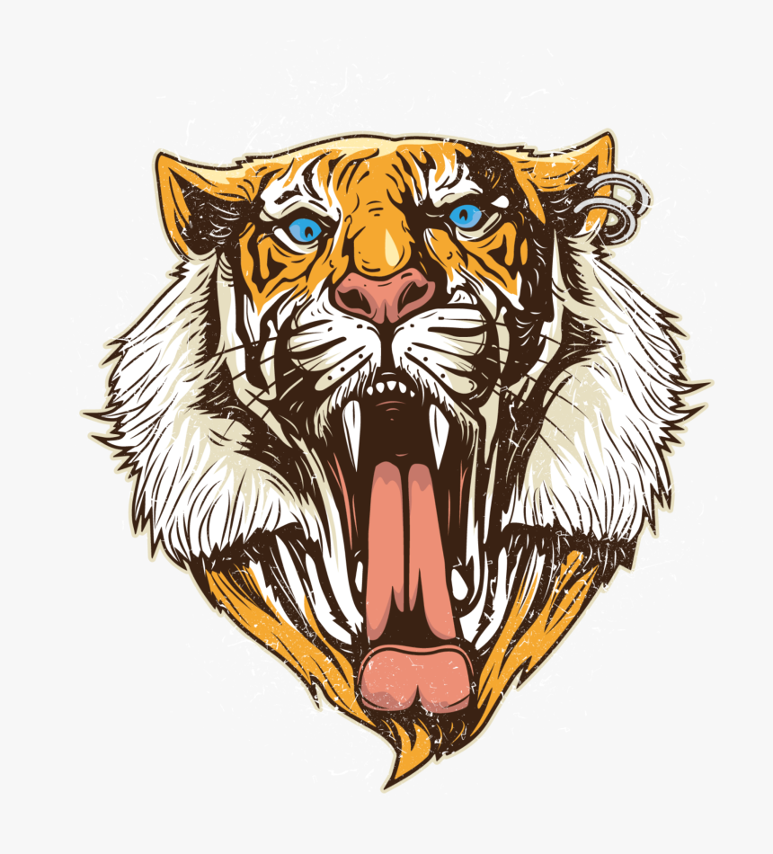 #mq #lions #head #lion #animal #animals - Supreme Tiger Box Logo, HD Png Download, Free Download