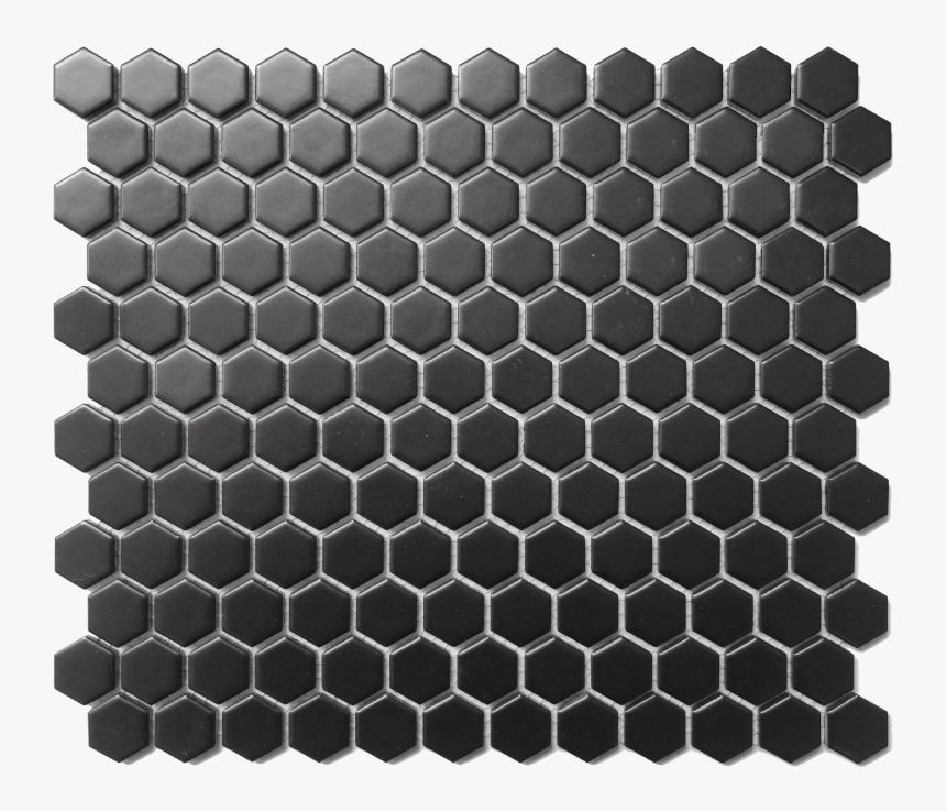 Cc Mosaics Black Matte Hex 1 - Fap Color Now Mosaic, HD Png Download, Free Download