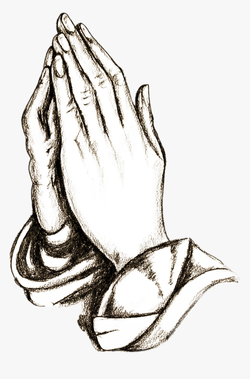 #pray #praying #prayer #hands #png #prayinghands - Simple Praying Hands Design, Transparent Png, Free Download