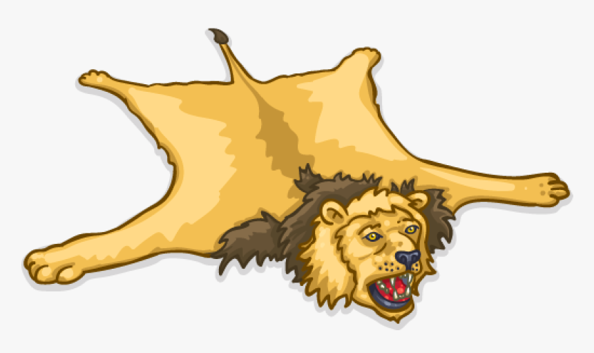 Lion Rug Cartoon, HD Png Download, Free Download