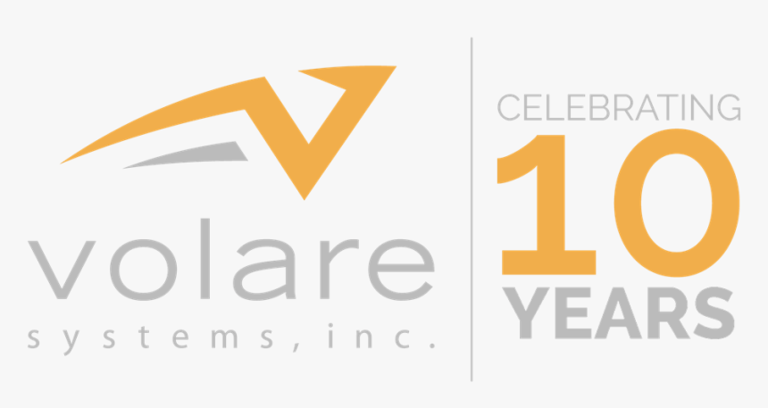 Volare Systems Celebrates 10-year Anniversary - Graphic Design, HD Png Download, Free Download
