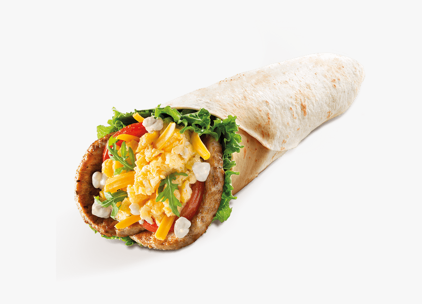Mcdonalds Wrap Breakfast, HD Png Download, Free Download