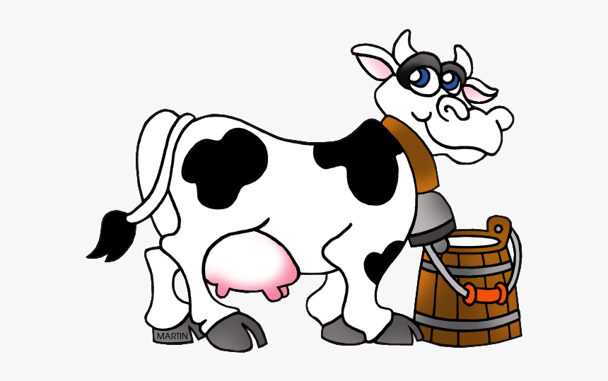 United States Clip Art By Phillip Martin, State Domestic - Cow Gif Clip Art, HD Png Download, Free Download