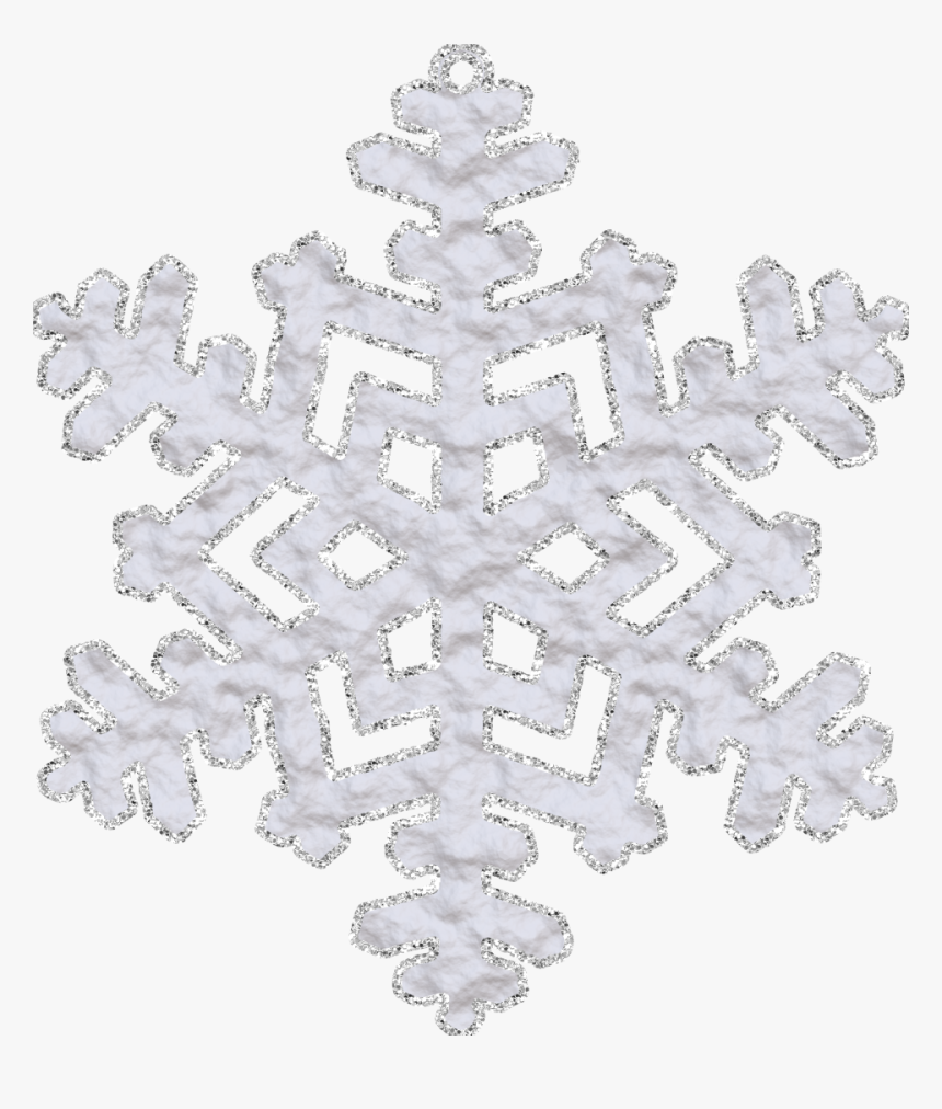 Snowflake With Glitter Png Image, Transparent Png, Free Download