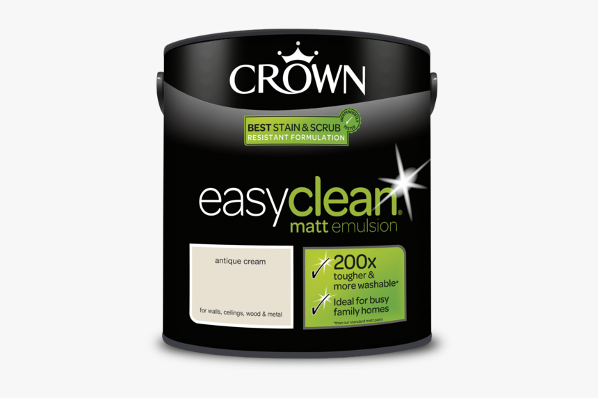Crown Easyclean Matt ~ Creams"

 
 Data Rimg="lazy"
 - Crown Easyclean Matt Emulsion, HD Png Download, Free Download
